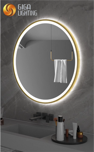 Πλαίσιο από κράμα αλουμινίου Πιστοποίηση CE Φωτιστικό καθρέφτη Led Φωτιστικό καθρέφτη Λάμπα τουαλέτας Καθρέφτης Λεκάνη Τουαλέτας Στρογγυλός καθρέφτης Μπάνιο Έξυπνος καθρέφτης τουαλέτα