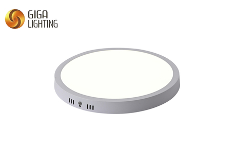 VDE 3CCT DIP Φωτιστικό πάνελ LED επιφανείας IP40 Στρογγυλά φώτα οροφής Εξαιρετικά λεπτά, μικρά, θόλος, αδιάβροχα Μοντέρνα λυχνία LED φωτιστικό οροφής Υπνοδωμάτιο Τουαλέτα κουζίνας